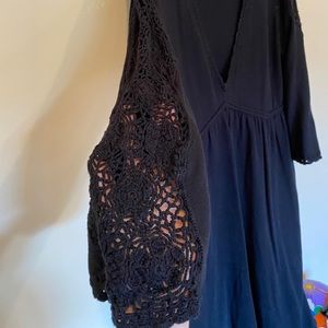 Long Sleeve Woven Lucky Brand Dress